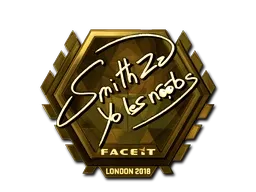Sticker | SmithZz (Gold) | London 2018 - $ 160.94