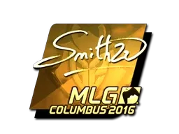 Sticker | SmithZz (Gold) | MLG Columbus 2016 - $ 43.10