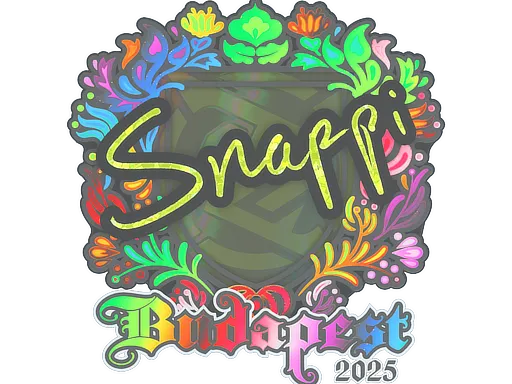 Sticker | Snappi (Holo) | Budapest 2025 - $ 0.42