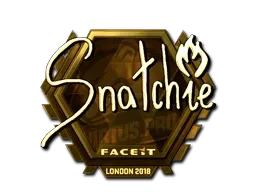 Sticker | snatchie (Gold) | London 2018 - $ 278.53