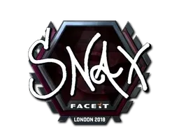 Sticker | Snax (Foil) | London 2018 - $ 6.10