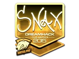 Sticker | Snax (Gold) | Cluj-Napoca 2015 - $ 29.99