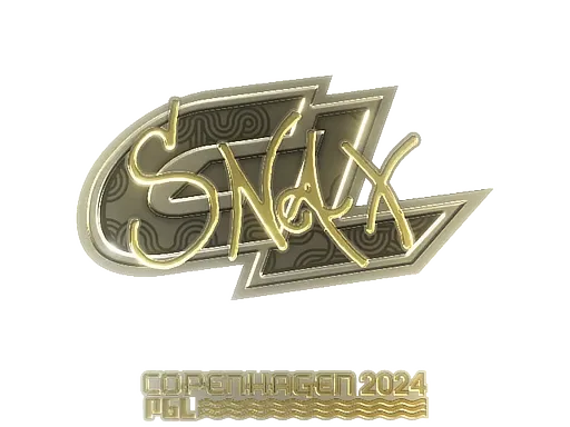 Sticker | Snax (Gold) | Copenhagen 2024 - $ 13.46