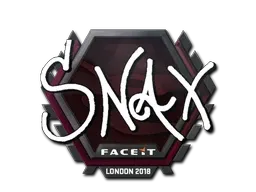 Sticker | Snax | London 2018 - $ 1.91