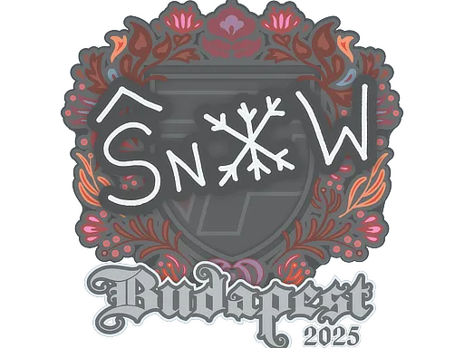 Sticker | snow | Budapest 2025 - $ 0.03