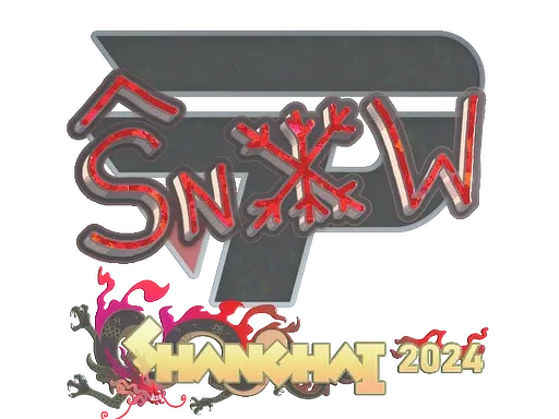 Sticker | snow (Glitter) | Shanghai 2024 - $ 0.53