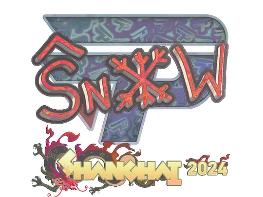 Sticker | snow (Holo) | Shanghai 2024 - $ 1.19