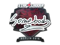 Sticker | somebody (Foil) | Berlin 2019 - $ 2.90