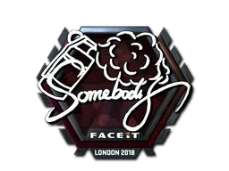 Sticker | somebody (Foil) | London 2018 - $ 18.81