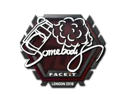 Sticker | somebody | London 2018 - $ 3.45