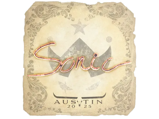 Sticker | Sonic | Austin 2025 - $ 0.03