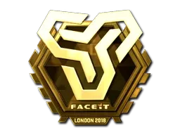 Sticker | Space Soldiers (Gold) | London 2018 ``