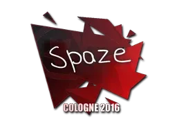 Sticker | spaze | Cologne 2016 - $ 9.54