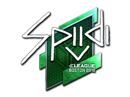 Sticker | Spiidi (Foil) | Boston 2018 - $ 9.78