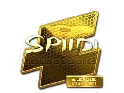 Sticker | Spiidi (Gold) | Atlanta 2017 - $ 106.27