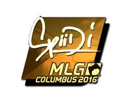 Sticker | Spiidi (Gold) | MLG Columbus 2016 - $ 42.00