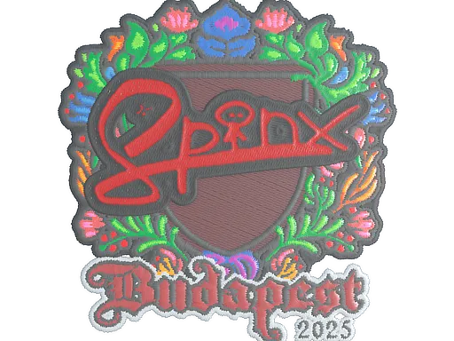 Sticker | Spinx (Embroidered) | Budapest 2025 - $ 0.03
