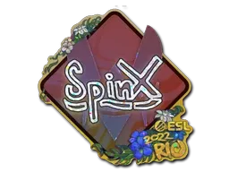 Sticker | Spinx (Glitter) | Rio 2022 - $ 0.06