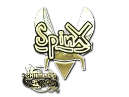 Sticker | Spinx (Gold, Champion) | Paris 2023 - $ 1.05