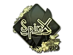 Sticker | Spinx (Gold) | Rio 2022 - $ 5.43