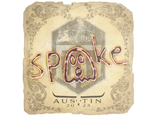 Sticker | spooke | Austin 2025 - $ 0.03