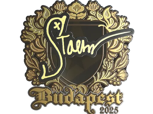 Sticker | Staehr (Gold) | Budapest 2025 - $ 2.81