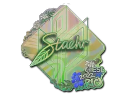 Sticker | Staehr (Holo) | Rio 2022 - $ 0.78