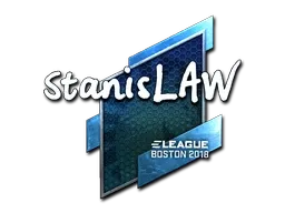 Sticker | stanislaw (Foil) | Boston 2018 - $ 10.40
