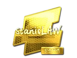 Sticker | stanislaw (Gold) | Atlanta 2017 - $ 96.69