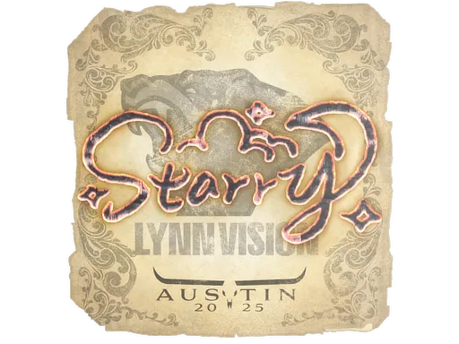 Sticker | Starry | Austin 2025 - $ 0.06
