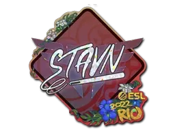 Sticker | stavn (Glitter) | Rio 2022 - $ 0.04