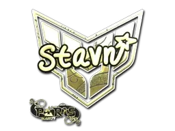 Sticker | stavn (Gold) | Paris 2023 - $ 1.58
