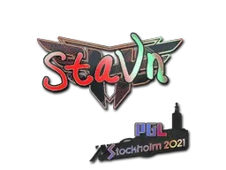 Sticker | stavn (Holo) | Stockholm 2021 - $ 0.25