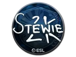 Sticker | Stewie2K (Foil) | Katowice 2019 - $ 6.99