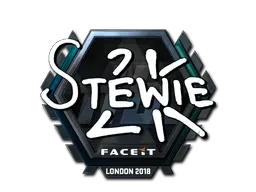Sticker | Stewie2K (Foil) | London 2018 - $ 7.89