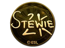 Sticker | Stewie2K (Gold) | Katowice 2019 - $ 139.23