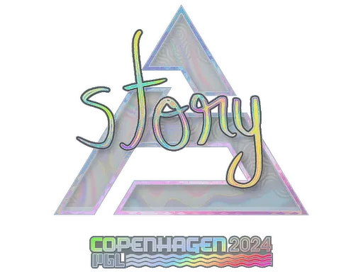 Sticker | story (Holo) | Copenhagen 2024 - $ 0.94