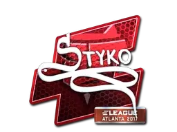 Sticker | STYKO (Foil) | Atlanta 2017 - $ 35.95