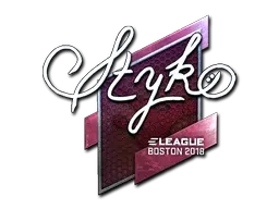Sticker | STYKO (Foil) | Boston 2018 - $ 7.86