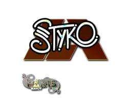 Sticker | STYKO (Glitter) | Paris 2023 - $ 0.04