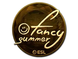 Sticker | Summer (Gold) | Katowice 2019 - $ 52.72