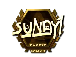 Sticker | suNny (Gold) | London 2018 - $ 214.88