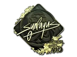 Sticker | SunPayus (Gold) | Rio 2022 - $ 5.97