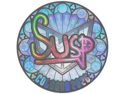 Sticker | susp (Holo) | Cologne 2026 - $ 0.73