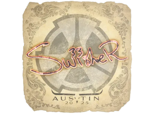 Sticker | Swisher | Austin 2025 - $ 0.03