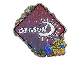 Sticker | syrsoN (Glitter) | Rio 2022 - $ 0.11