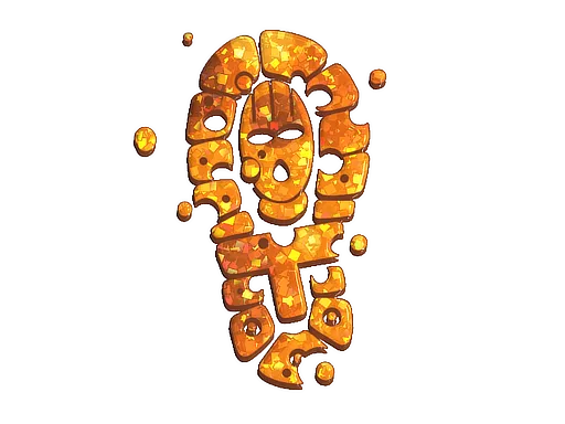 Sticker | T Tracks (Glitter) - $ 0.33