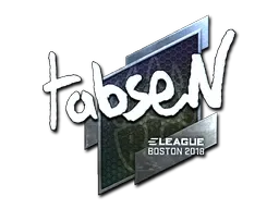 Sticker | tabseN (Foil) | Boston 2018 - $ 7.05