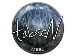 Sticker | tabseN (Foil) | Katowice 2019 - $ 2.85