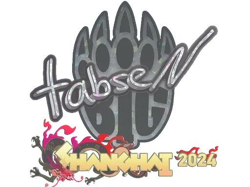 Sticker | tabseN (Glitter) | Shanghai 2024 - $ 0.04